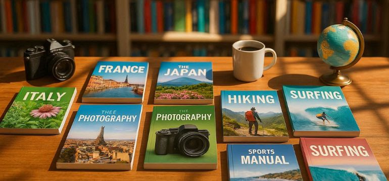 Travel and Hobby Books in Salem